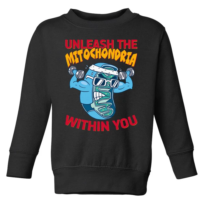 Cell Mitochondria Toddler Sweatshirt