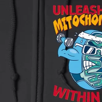 Cell Mitochondria Full Zip Hoodie