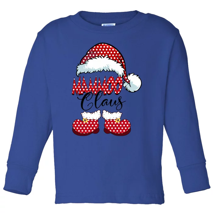 Cute Mammoo Claus New Christmas Santa Claus Gift Toddler Long Sleeve Shirt