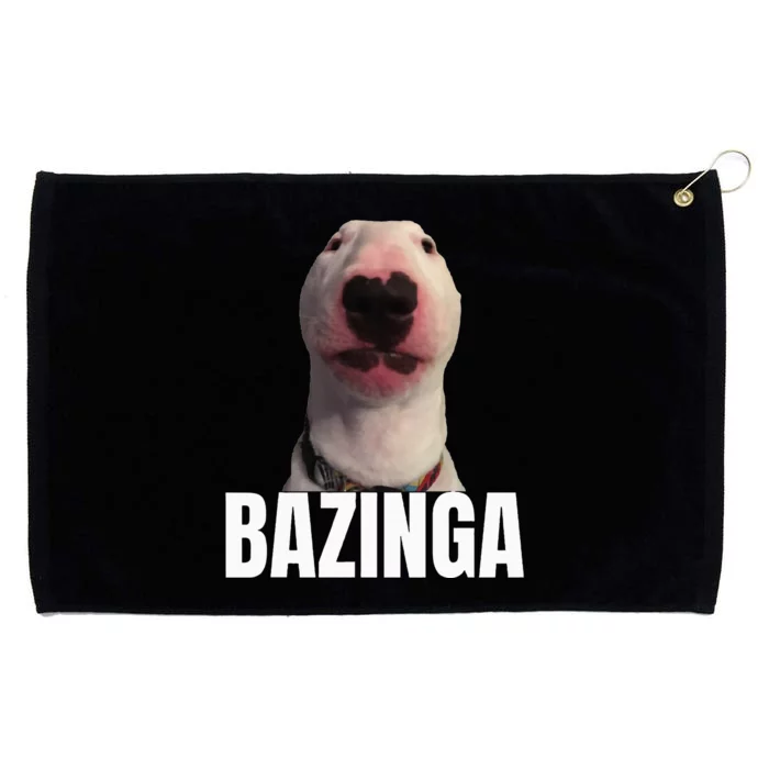 Cringe Meme Dog Genz Trendy Teenager Slang Grommeted Golf Towel