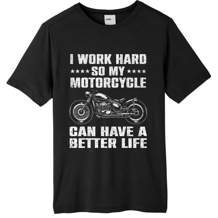 Cool Motorcycle Design For Men Women Motorcycle Lover Rider ChromaSoft Performance T-Shirt