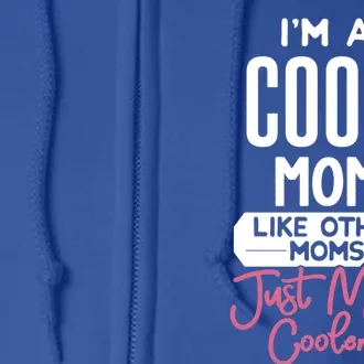 Cool Mothers Day Design Cook Mom Gift Full Zip Hoodie