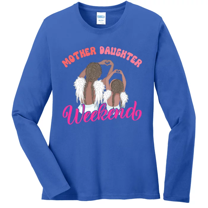 Cute Mother Daughter Weekend Family Vacation Trip Meaningful Gift Ladies Long Sleeve Shirt