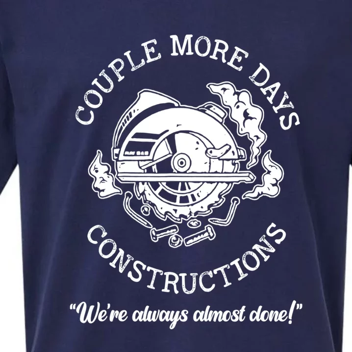 Couple More Days Construction American Sueded Cloud Jersey T-Shirt