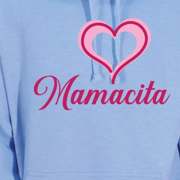 Cute Mother’s Day Love Heart Mamacita Funny Gift Unisex Surf Hoodie