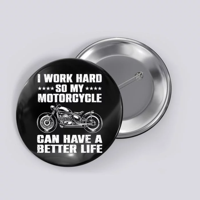 Cool Motorcycle Design For Motorcycle Lover Rider Button