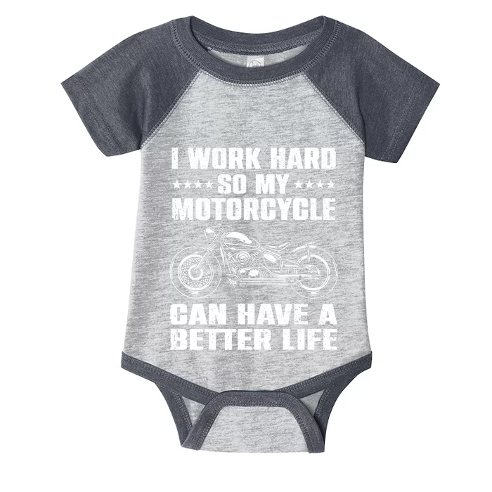 Cool Motorcycle Design For Motorcycle Lover Rider Infant Baby Jersey Bodysuit