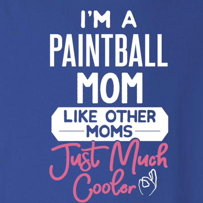 Cool Mothers Day Design Paintball Mom Gift Toddler Long Sleeve Shirt