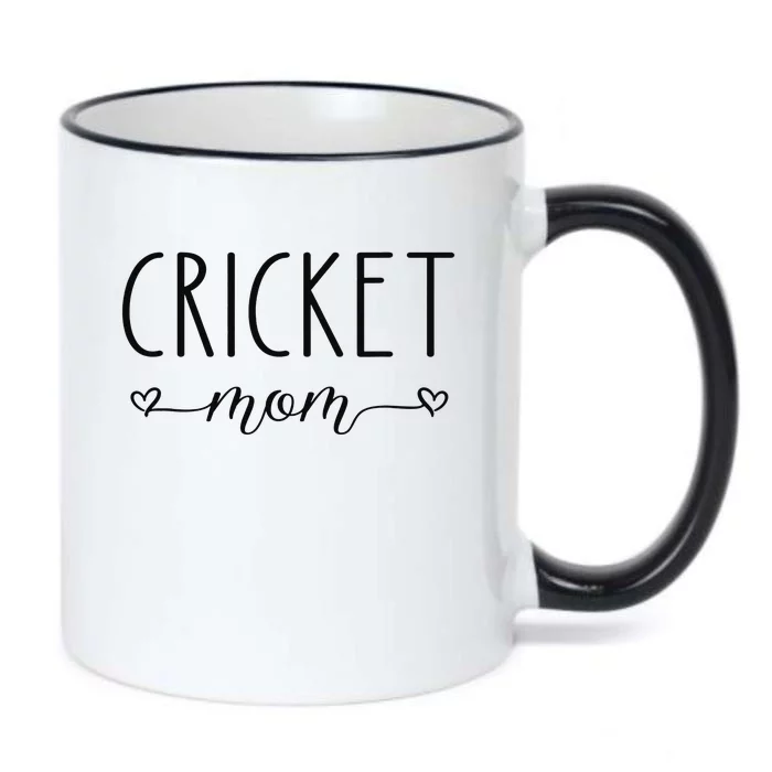 Cricket Mom Definition Cricket Cricket Player Black Color Changing Mug