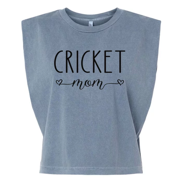 Cricket Mom Definition Cricket Cricket Player Garment-Dyed Women's Muscle Tee