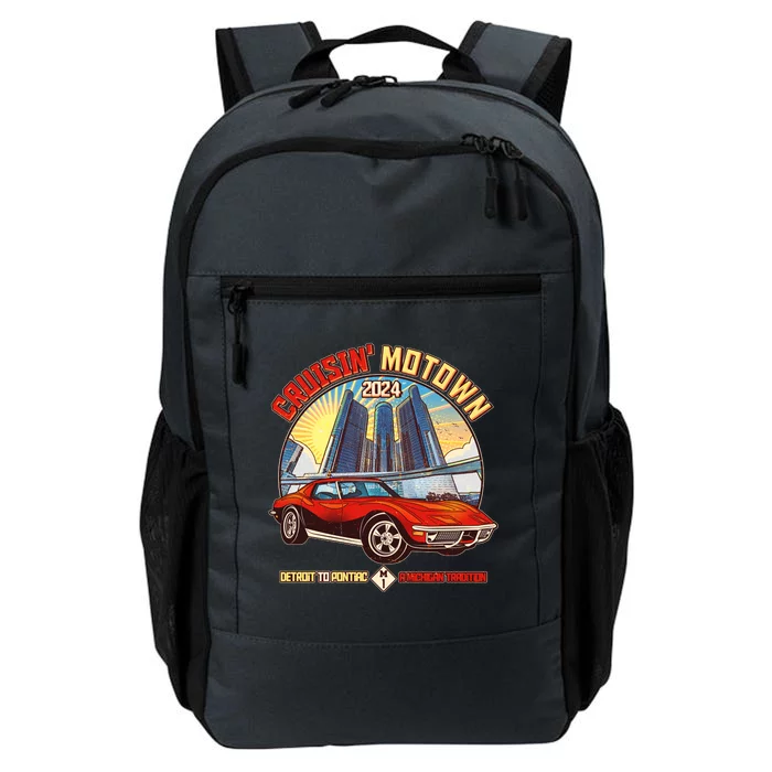 Cruisin Motown Detroit To Pontiac A Michigan Tradition Daily Commute Backpack