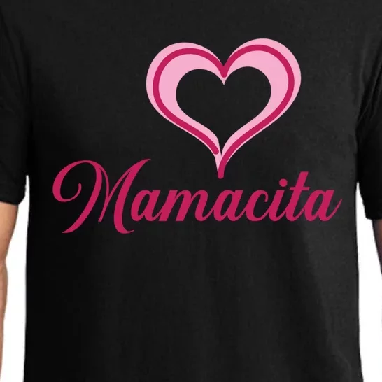 Cute Mother’s Day Love Heart Mamacita Funny Gift Pajama Set