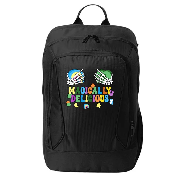 Colorful Magically Delicious Sexy Shamrock St Patrick's Day City Backpack