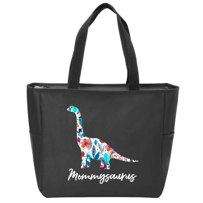 Cute Mommysaurus Dinosaur Mothers Day Gift Idea Zip Tote Bag