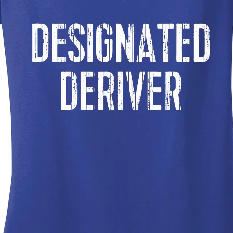 Calculus Math Designated Deriver Women's V-Neck T-Shirt