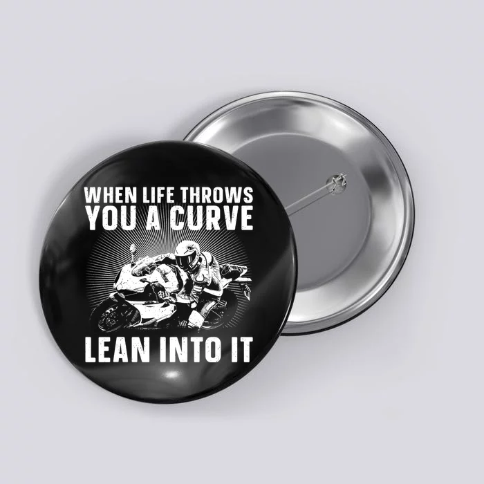 Cool Motorcycle Design For Motor Cycle Rider Biker Button