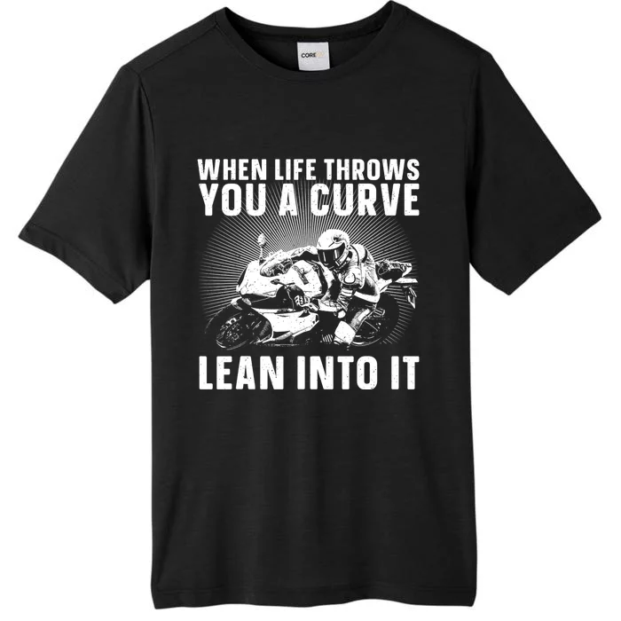 Cool Motorcycle Design For Motor Cycle Rider Biker ChromaSoft Performance T-Shirt