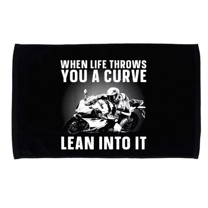 Cool Motorcycle Design For Motor Cycle Rider Biker Microfiber Hand Towel