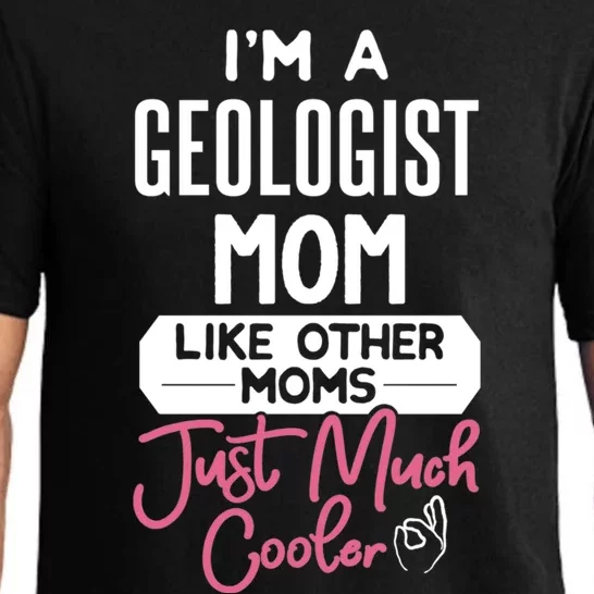 Cool Mothers Day Gift Geologist Mom Gift Pajama Set