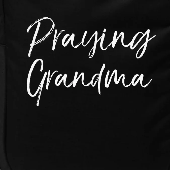 Christian Mothers Day Gift Prayer Warrior Praying Grandma Impact Tech Backpack