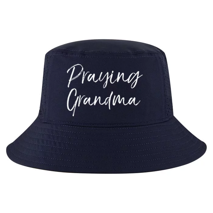 Christian Mothers Day Gift Prayer Warrior Praying Grandma Cool Comfort Performance Bucket Hat