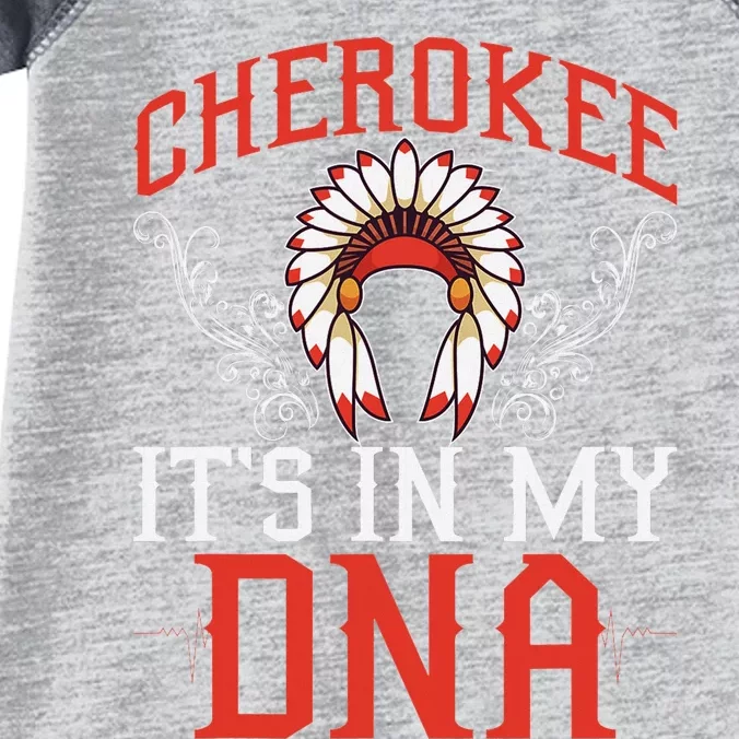 Cherokee My Dna Native Americans Design Infant Baby Jersey Bodysuit