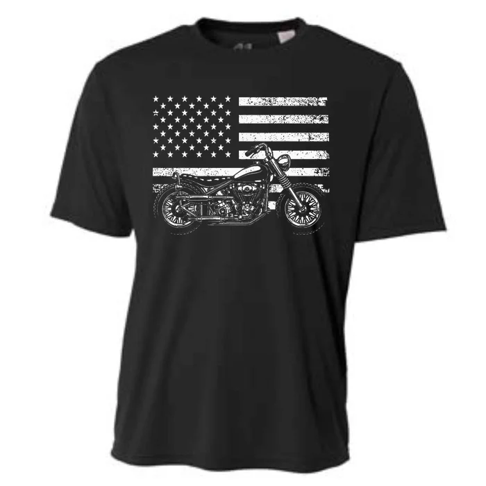 Cool Motorcycle Design For Women Motorcycle Rider Cooling Performance Crew T-Shirt