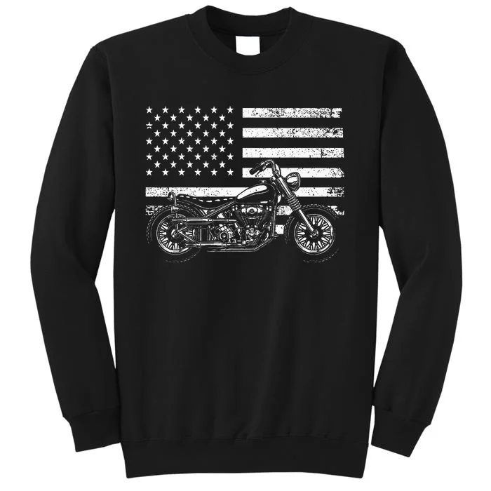 Cool Motorcycle Design For Women Motorcycle Rider Tall Sweatshirt