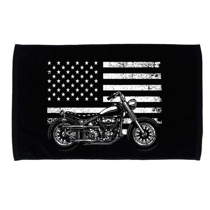 Cool Motorcycle Design For Women Motorcycle Rider Microfiber Hand Towel