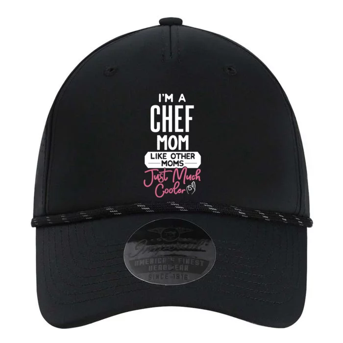 Cool Mothers Day Design Chef Mom Gift Performance The Dyno Cap