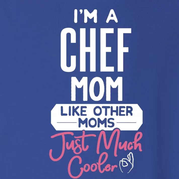 Cool Mothers Day Design Chef Mom Gift Toddler Long Sleeve Shirt