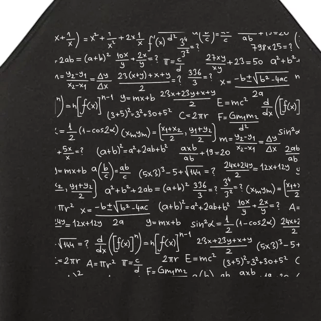 Cool Math Equations Work Board Women’s Perfect Tri Rocker Tank