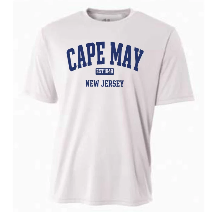 Cape May Est 1848 New Jersey Cooling Performance Crew T-Shirt