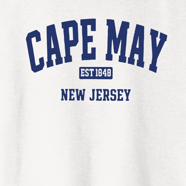 Cape May Est 1848 New Jersey Women's Crop Top Tee