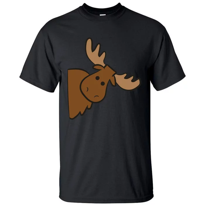 Cute Moose Elk Deer Funny Alaska Moose Tall T-Shirt