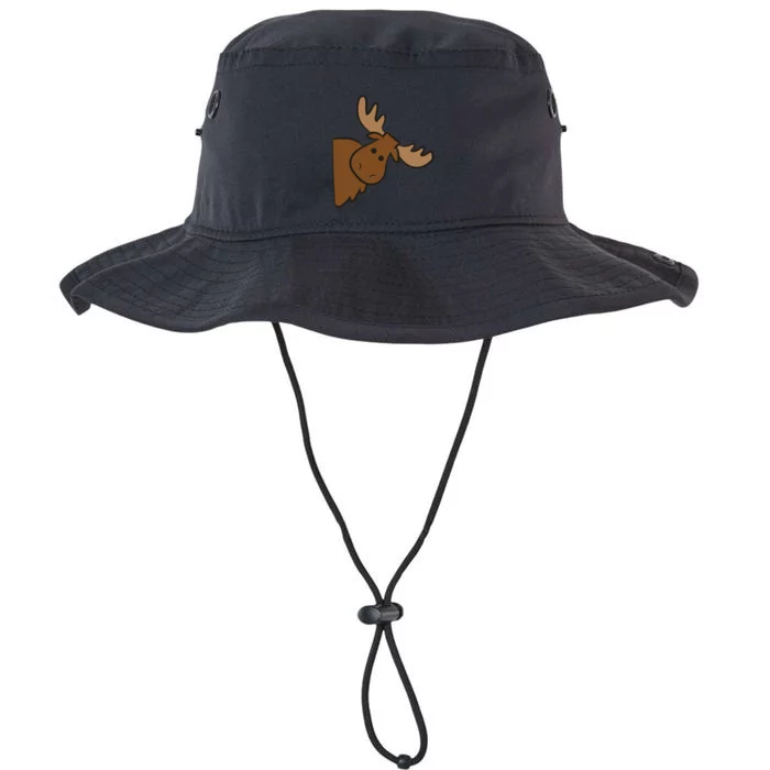 Cute Moose Elk Deer Funny Alaska Moose Legacy Cool Fit Booney Bucket Hat