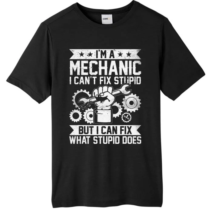 Car Mechanic Engineer Auto Mechanic ChromaSoft Performance T-Shirt