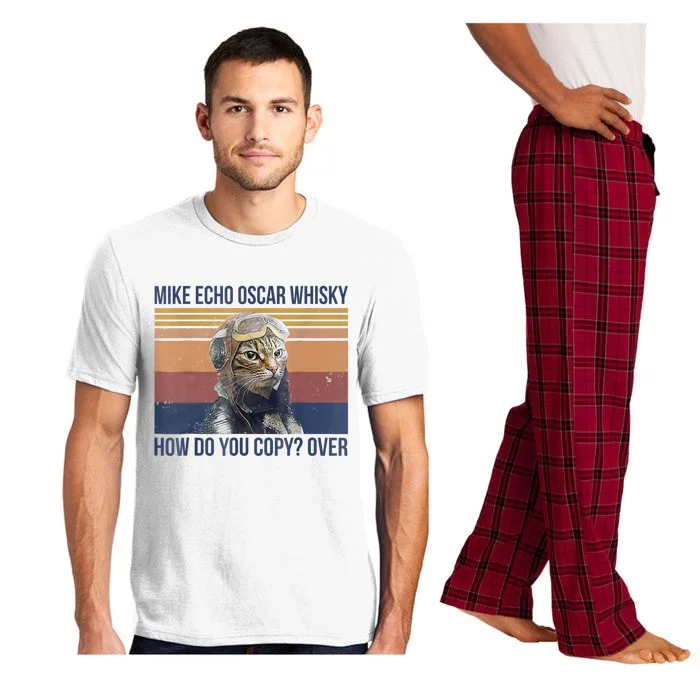 Cat Mike Echo Oscar Whisky How Do You Copy Over Vintage Pajama Set