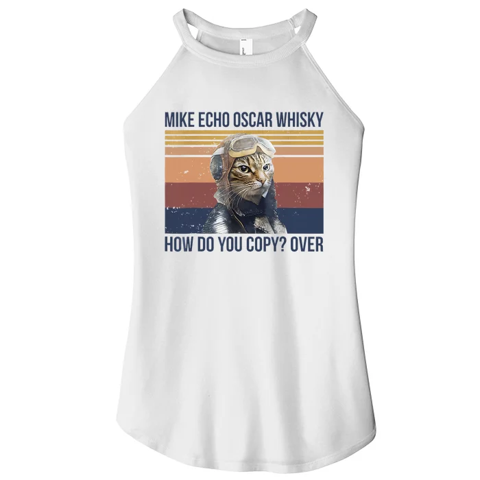 Cat Mike Echo Oscar Whisky How Do You Copy Over Vintage Women’s Perfect Tri Rocker Tank