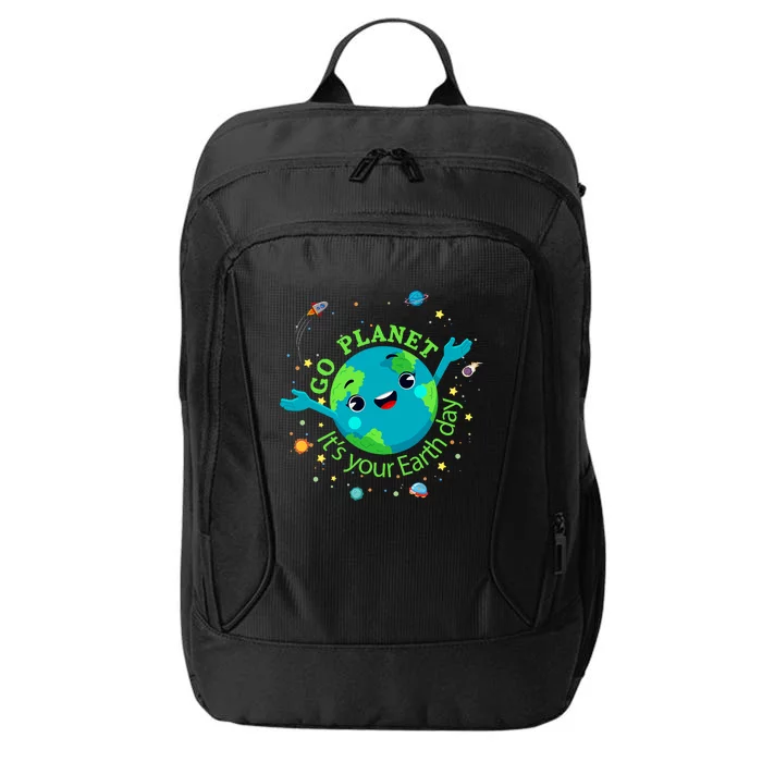 Cute Mother Earth Day Save Our Planet City Backpack