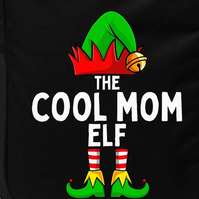 Cool Mom Elf Matching Family Christmas Women Impact Tech Backpack