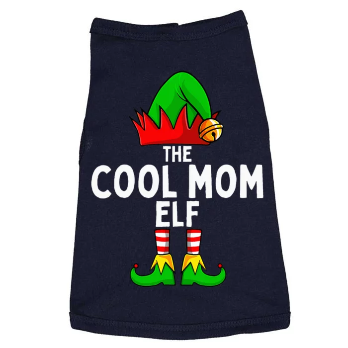 Cool Mom Elf Matching Family Christmas Women Doggie Tank