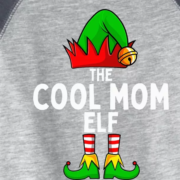 Cool Mom Elf Matching Family Christmas Women Toddler Fine Jersey T-Shirt