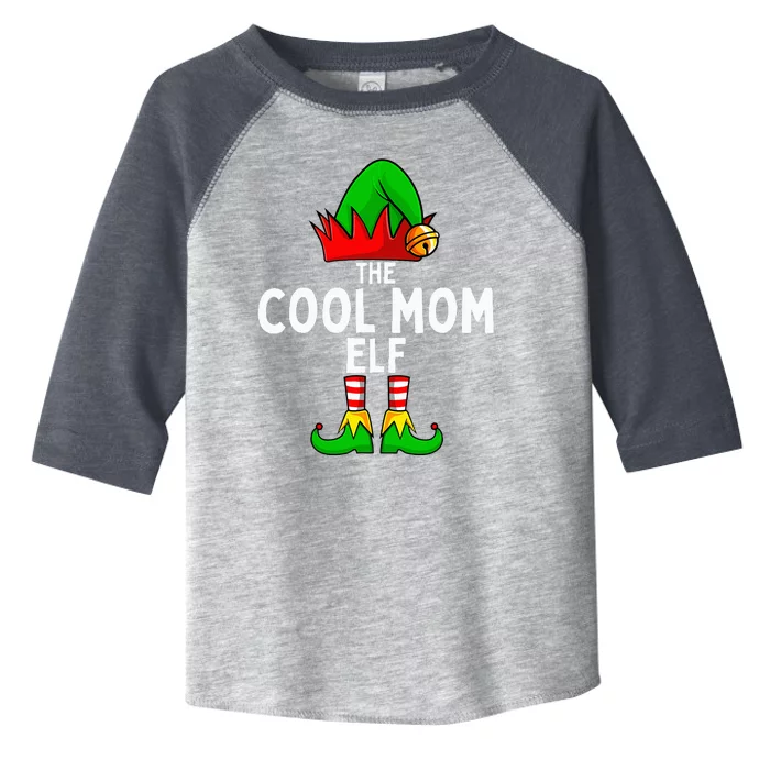 Cool Mom Elf Matching Family Christmas Women Toddler Fine Jersey T-Shirt