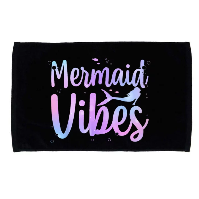 Cute Mermaid For Women Girls Mythical Creature Mermaid Lover Microfiber Hand Towel