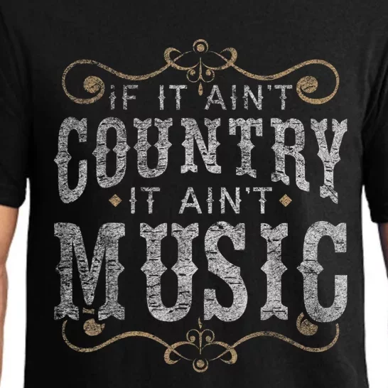 Country Music Fan Country Musician Country Music Lover Pajama Set