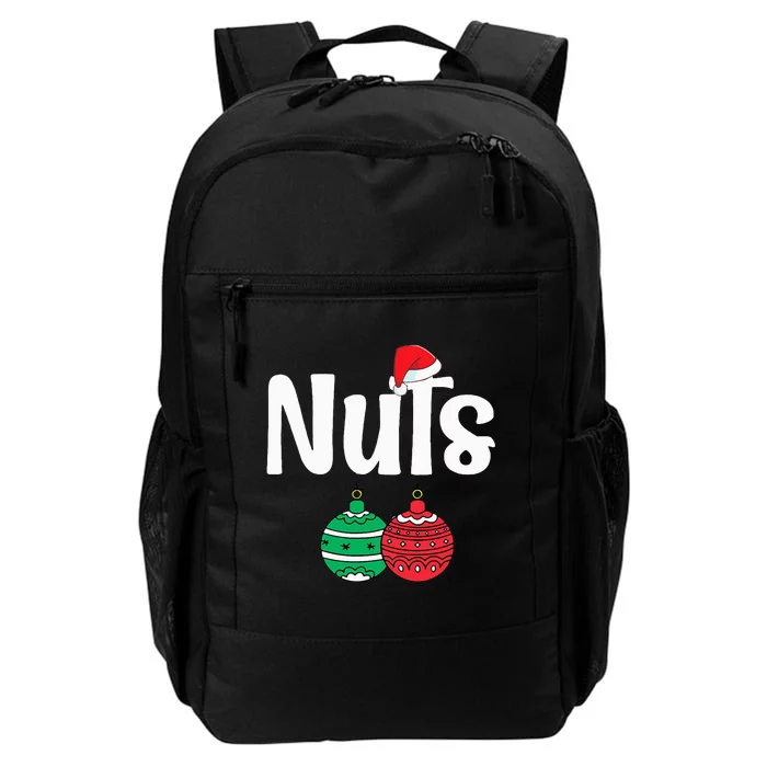 Chestnuts Matching Family Funny Chest Nuts Christmas Couples Daily Commute Backpack