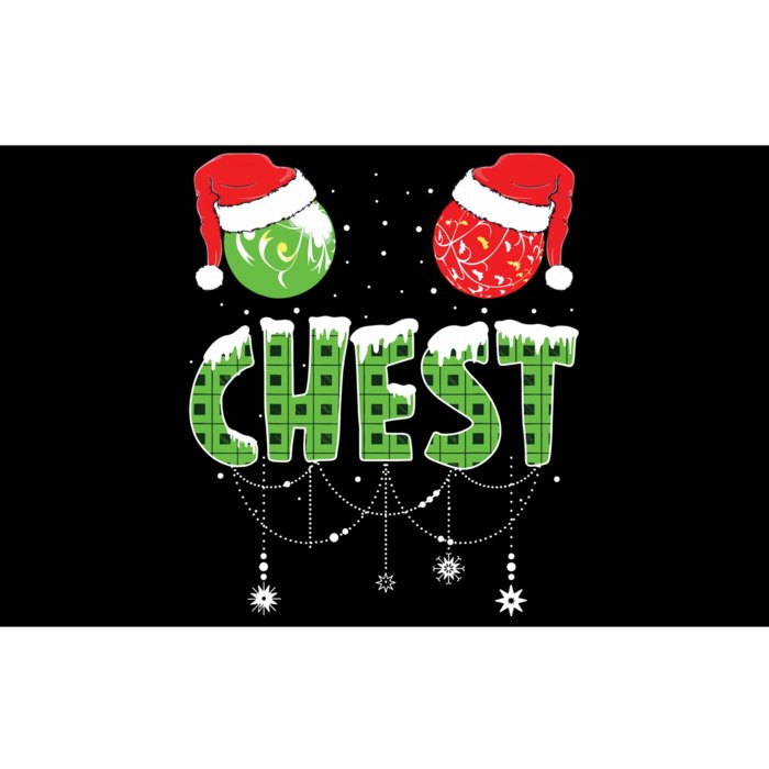 Chestnuts Matching Family Funny Chest Nuts Christmas Couples Bumper Sticker