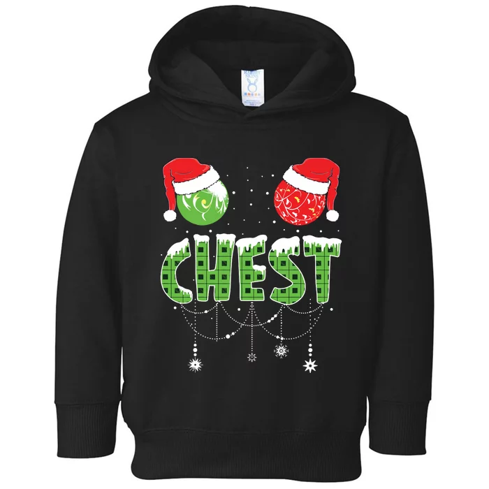 Chestnuts Matching Family Funny Chest Nuts Christmas Couples Toddler Hoodie