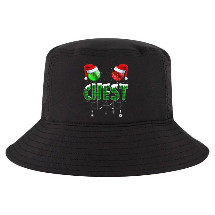 Chestnuts Matching Family Funny Chest Nuts Christmas Couples Cool Comfort Performance Bucket Hat